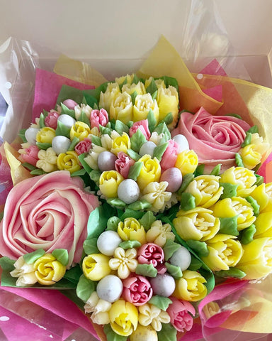 Easter Bouquet with mini Chocolate Eggs