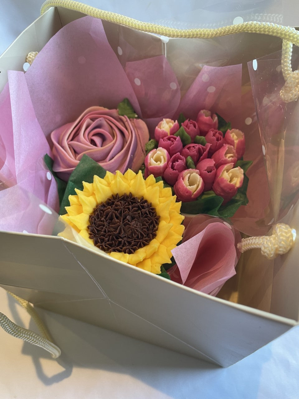 Gift Bags of 3 Mixed Flowers - Buy 2 bags for £25